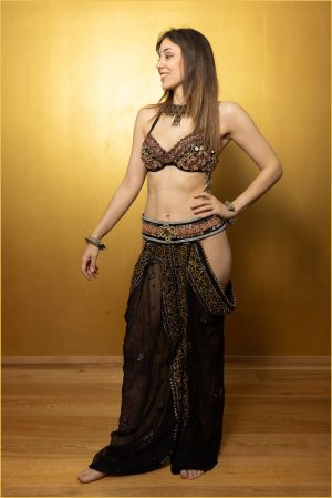 Dupatta Devi Pants – Zareen Black
