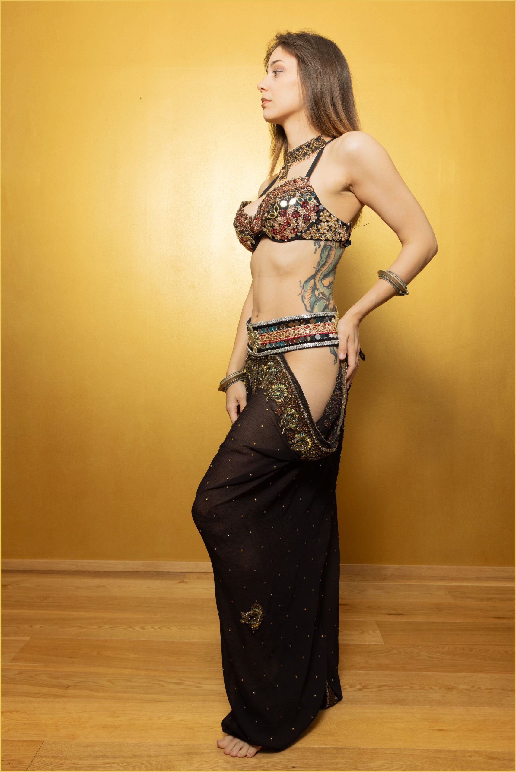 Dupatta Devi Pants – Mehendi Brown
