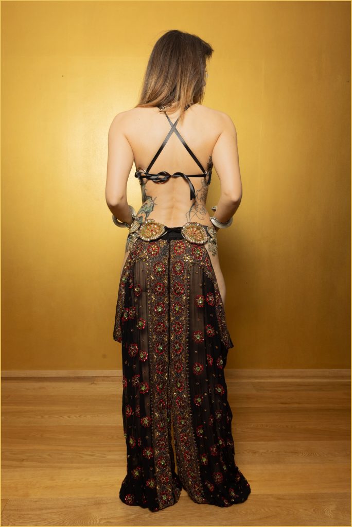Dupatta Devi Pants – Kumari Noir