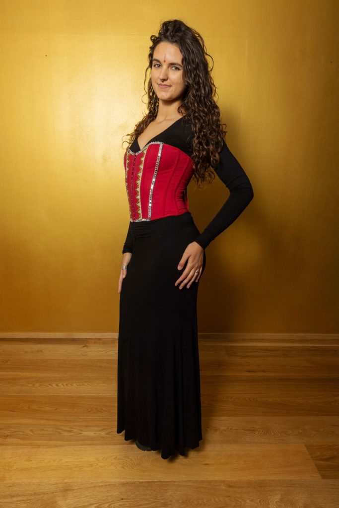 Corsetto Red Temple