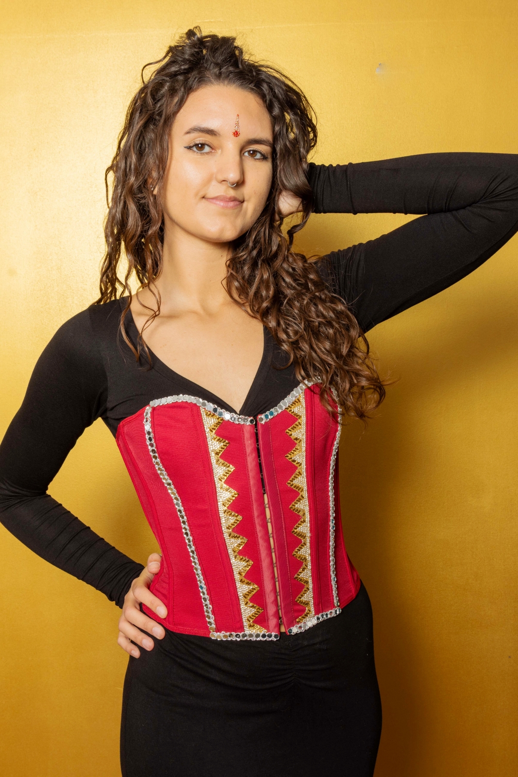 Corsetto Red Temple - immagine 5