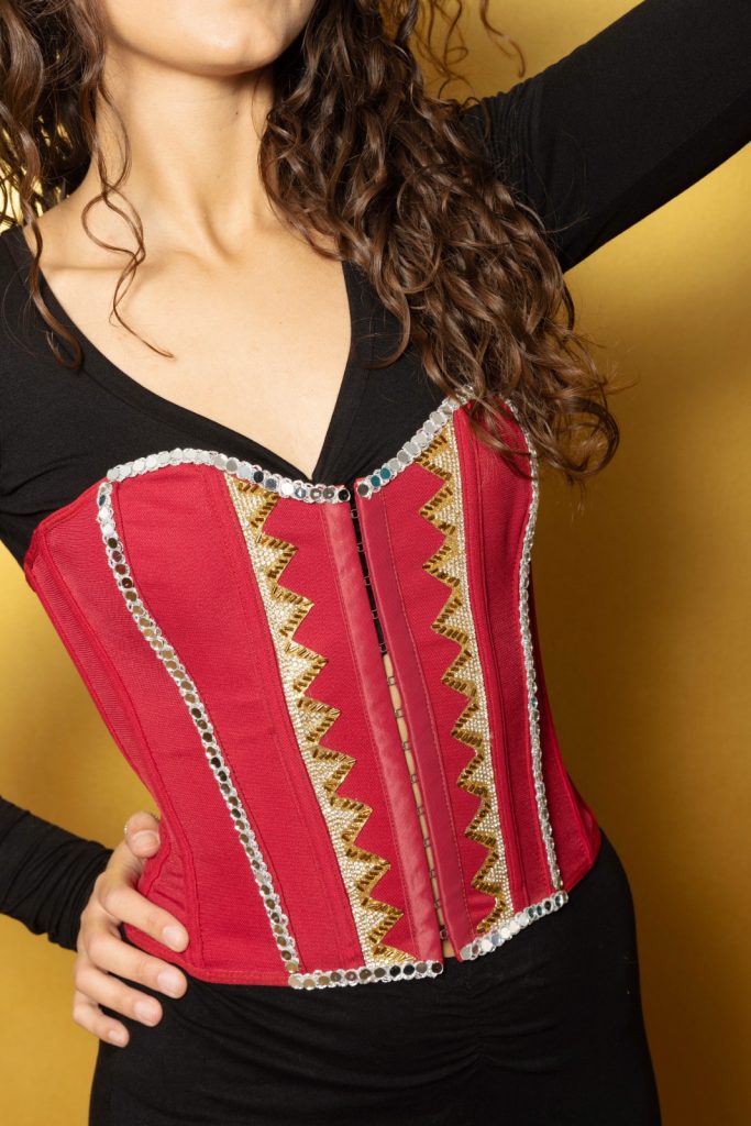 Corsetto Red Temple